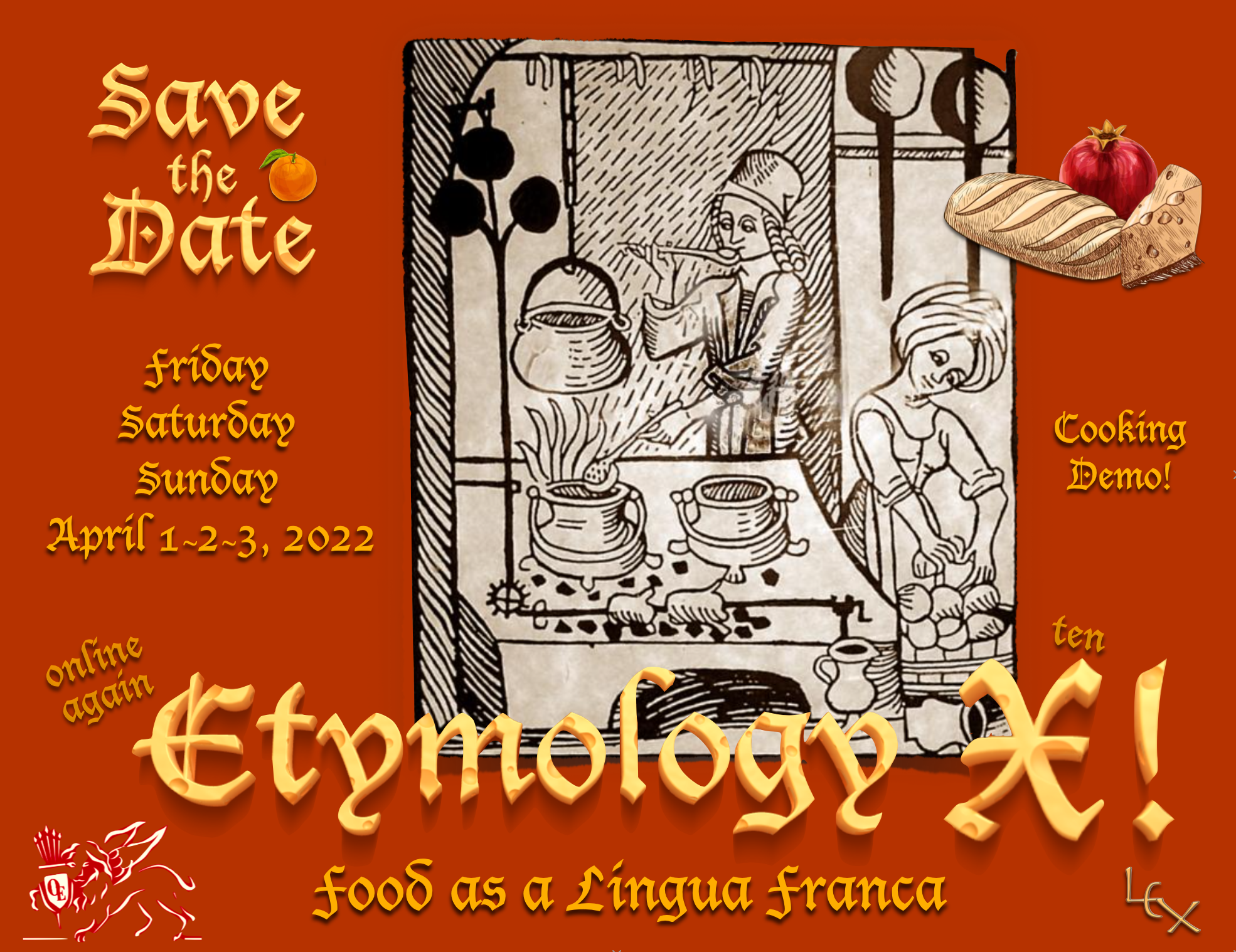 Save The Date: Etymology X! 